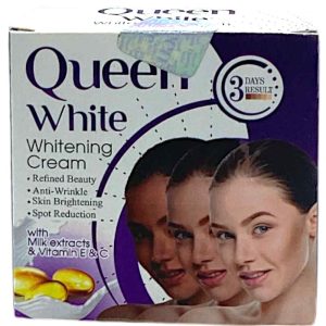 Queen White Cream