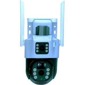 Outdoor Solar Two Screens Camera