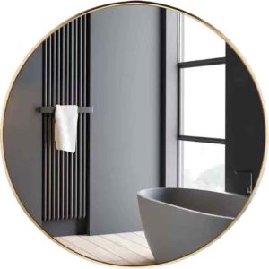 Aluminum Wall Mounted Mirror