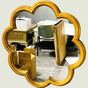 Gold Color Frame Wall Mirror