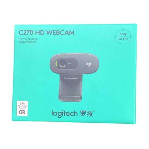 Logitech C270 HD Webcam 720p with Built-in Mic
