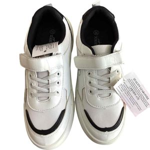 White Kids Sneaker Shoes