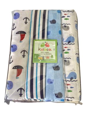 Kolaco Receiving Blankets/ flannels