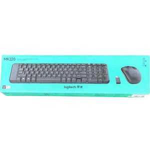Logitech Mk220 Wireless Keyboard And Mouse Combo Black