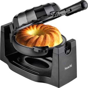 Saachi Cake Maker, 8 inches, Black