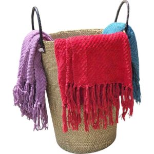 Storage/ Laundry basket Made of grass